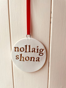 Nollaig Shona decoration