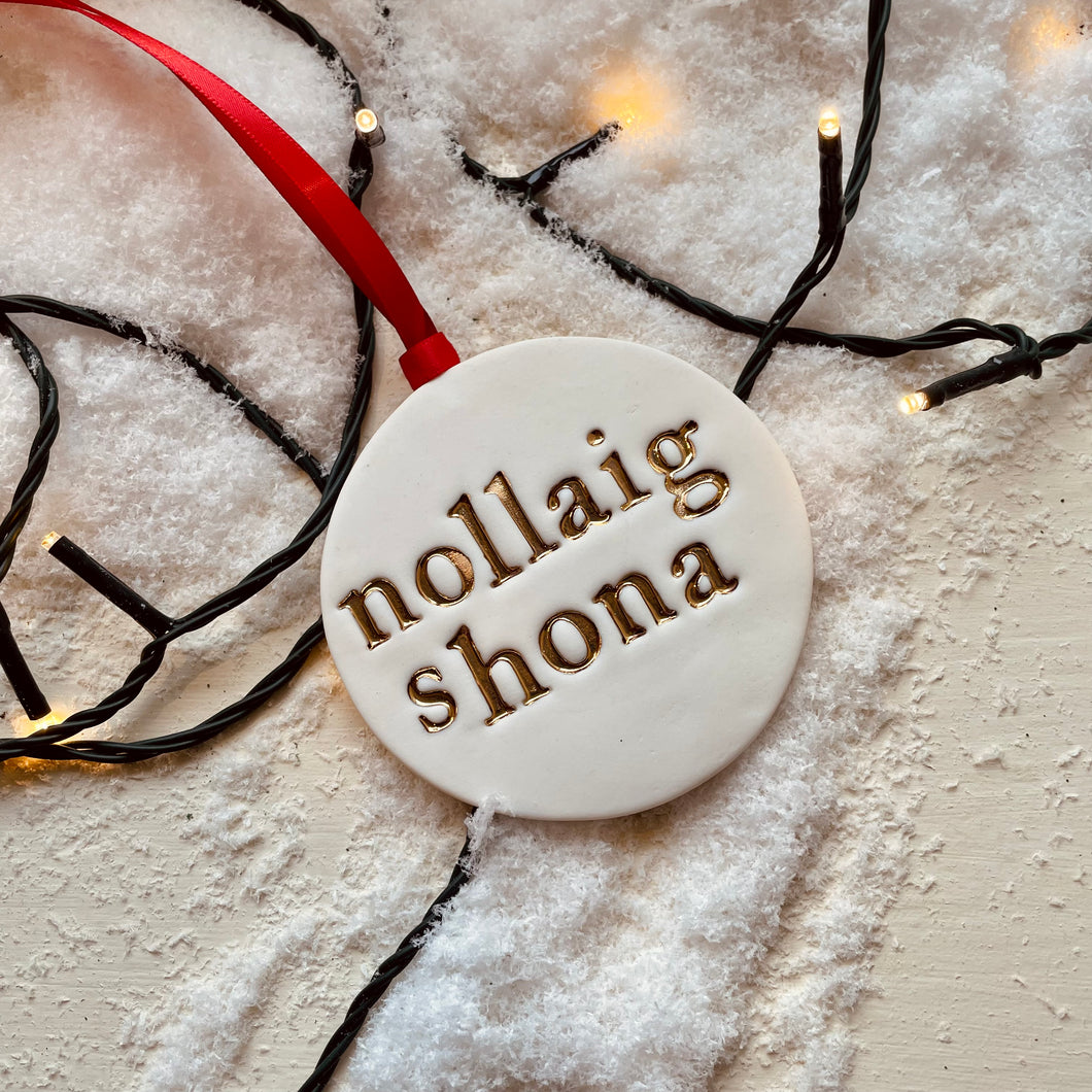 Nollaig Shona decoration